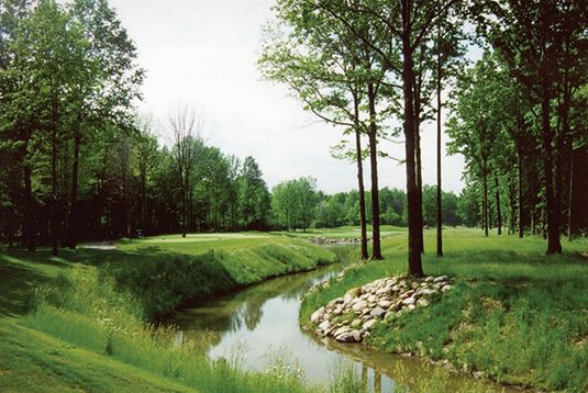 view of the Sweetbriar 18 course